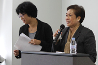 Hirakawa Sachiko and Dr. Carolina G. Hernandez