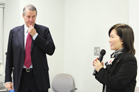 Dr. George Packerd and Prof. Chikako Kawakatsu UEKI