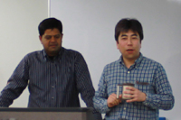 Speaker, Dr. James Gomez and Facilitator, Yasushi KATSUMA