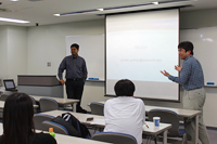 Speaker, Dr. James Gomez and Facilitator, Yasushi KATSUMA